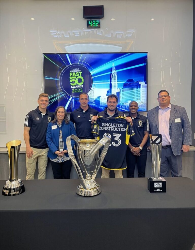 Singleton Construction Recognized as One of Central Ohio’s 50 Fastest